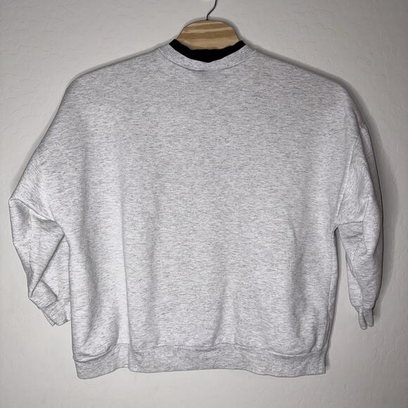 Nutcracker Christmas Tree Textured Print Crewneck Oversized Sweatshirt 24W - Picture 2 of 7